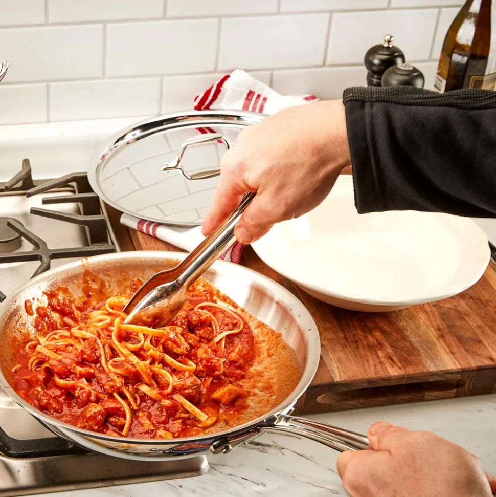 Cook Tongs | Stainless Steel Metal Tongs | All-Clad