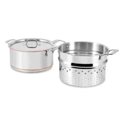 Copper Core 5-Ply Bonded 15 Piece Cookware Set | All-Clad