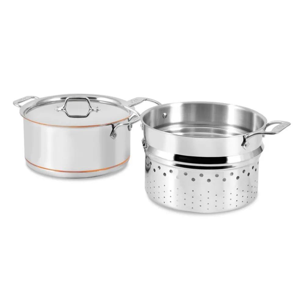 Copper Core 5-Ply Bonded 15 Piece Cookware Set | All-Clad