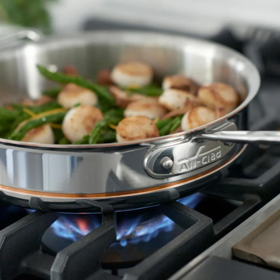 Copper Core 5-Ply Bonded 15 Piece Cookware Set | All-Clad