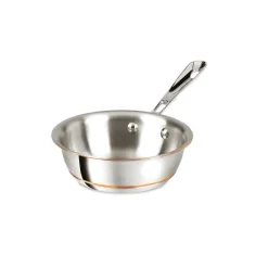 Copper Core 5-ply Bonded Cookware, Saucier, 1 quart