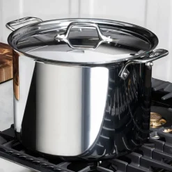 D3 12-Quart Stainless Steel Stock Pot | All-Clad