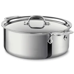 D3 Stainless Everyday 3-ply Bonded Cookware, Stockpot with lid, 6 quart