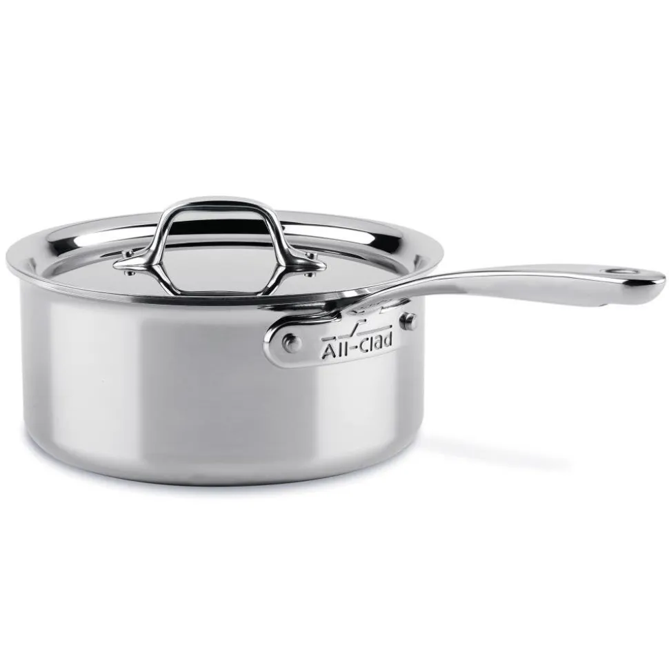 D3 Stainless Everyday 3-ply Bonded Cookware, Sauce Pan with lid, 3 quart