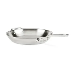 D3 Stainless Everyday 3-ply Bonded Cookware; Skillet; 12.5 inch