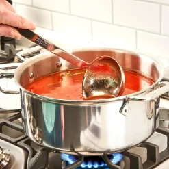 D3 Stainless Everyday 3-ply Bonded Cookware, Stockpot with lid, 6 quart