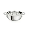D3 Stainless 3-ply Bonded Cookware Cassoulet, 2 quart