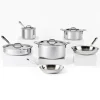 D3 Stainless 3-ply Bonded Cookware Set, 10 piece Set