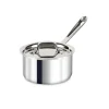 D3 Stainless 3-ply Bonded Cookware, Sauce Pan with lid, 1.5 quart