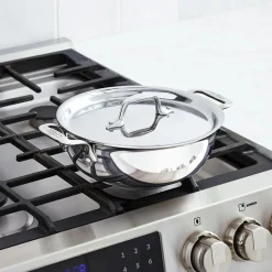 D3 Stainless 3-ply Bonded Cookware Cassoulet, 2 quart