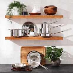 D3 Stainless 3-Ply Bonded Cookware Set, 8 Piece Set