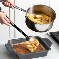 D3 Stainless 3-Ply Bonded Cookware, Sauce Pan with Lid, 3 quart