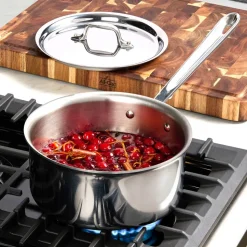 D3 Stainless 3-ply Bonded Cookware Set, 10 piece Set