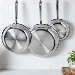 D3 Stainless 3-ply Bonded Cookware Set, 10 piece Set