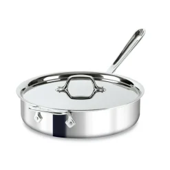 D3 Stainless 3-ply Stainless Steel Saute Pan, 4 quart | All-Clad