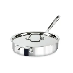 D3 Stainless Steel Sauteuse Pan | 3 QT Saute Pan | All-Clad