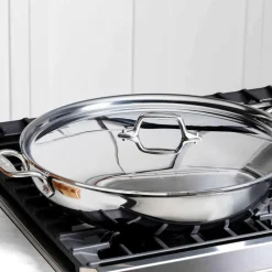 D3 Stainless Sunday Supper Pan with Lid, 7 quart | All-Clad