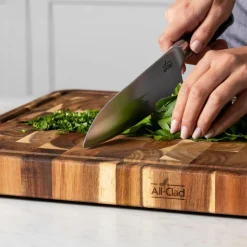 Forged Knives 2 Piece Set; Cutting Board & 8 inch Chef's Knife