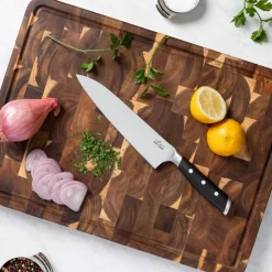 Forged Knives 2 Piece Set; Cutting Board & 8 inch Chef's Knife
