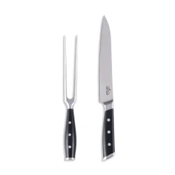 Forged Knives Carving Set, 8 inch Knife & 6 inch Fork | All-Clad