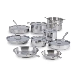 G5® Graphite Core Stainless Steel 5-ply Bonded Cookware, 15 Piece Set