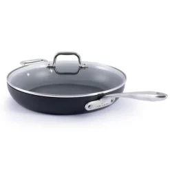 HA1 Expert Cookware, Nonstick Fry Pan with Lid, 12 inch