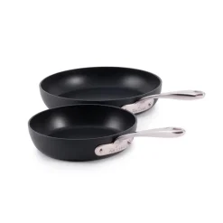 HA1 Expert Cookware, Nonstick 2 Piece Fry Set, 8 & 10 inch