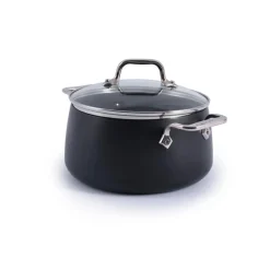 HA1 Expert Cookware, Nonstick Soup Pot with Lid, 4 quart