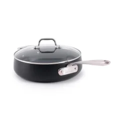 HA1 Expert Cookware, Nonstick Sauté Pan with Lid, 4 quart