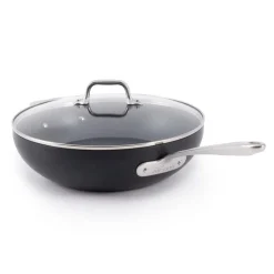 HA1 Expert Cookware, Nonstick Chef's Pan with Lid, 12 inch