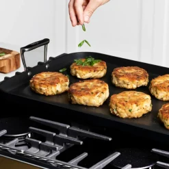 HA1 Expert Cookware, Nonstick Double Burner Griddle, 13 x 20 inch