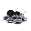 HA1 Expert Nonstick Cookware Set, 13 Piece