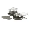 Hard Anodized Nonstick Cookware Set, 12 piece Set