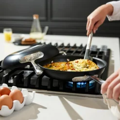 10-Inch Frittata Pan / All-Clad NS Pro for Flawless Omelettes
