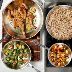 12-Inch Fry Pan / All-Clad D3, 3-Ply Stainless Masterpiece