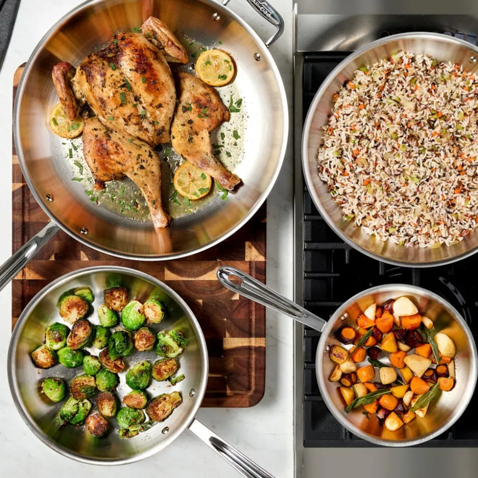 12-Inch Fry Pan / All-Clad D3, 3-Ply Stainless Masterpiece