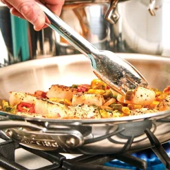 10.5 inch Skillet - Stainless Steel | All-Clad 3-ply Bonded Cookware