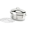 15-Inch Stainless Steel Oval Roaster I All-Clad