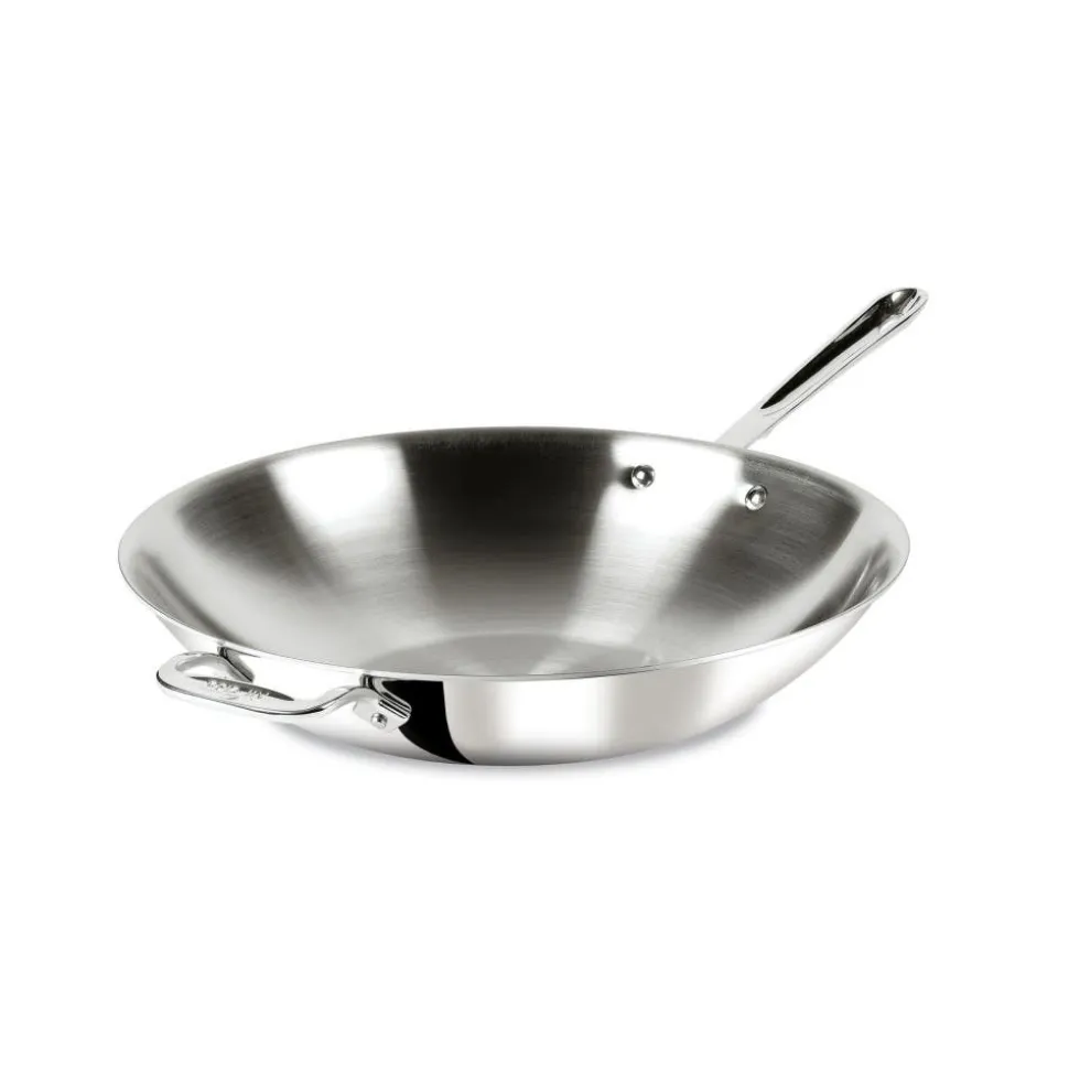 14-Inch Stainless Steel Wok I All-Clad