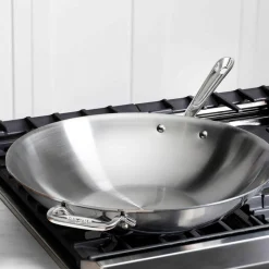 14-Inch Stainless Steel Wok I All-Clad