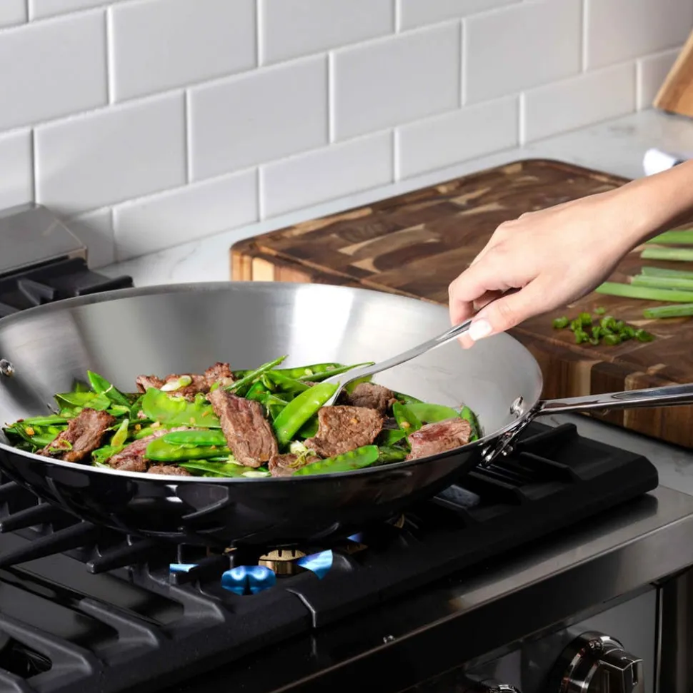 14-Inch Stainless Steel Wok I All-Clad