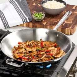 14-Inch Stainless Steel Wok I All-Clad