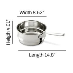 8-Inch Steamer Insert / All-Clad Universal Fit for Perfect Steaming
