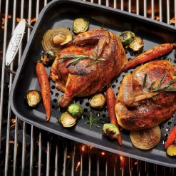 11-inch x 15-Inch Outdoor Grill Nonstick Roaster I All-Clad
