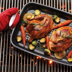 11-inch x 15-Inch Outdoor Grill Nonstick Roaster I All-Clad