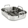 Large Stainless Steel Roaster Pan with Rack | All-Clad