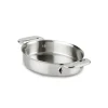 Mini Oval Bakers Set / Elegant Stainless Steel Serveware