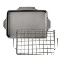 Nonstick Bakeware Pan With Cooling Rack I All-Clad