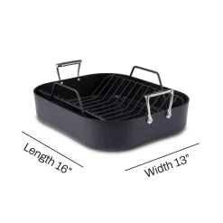 NS Pro Nonstick Cookware, Nonstick Roaster, 16 x 13 inch