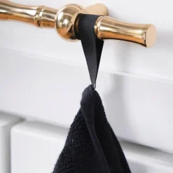 2-Pack Black Kitchen Towel Set / Premium Absorbent Towels for Every Kitchen